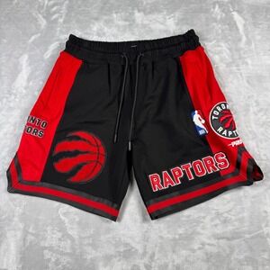 Pro Standard Toronto Raptors NBA Shorts Mens Large Black Red Embroidered Logo